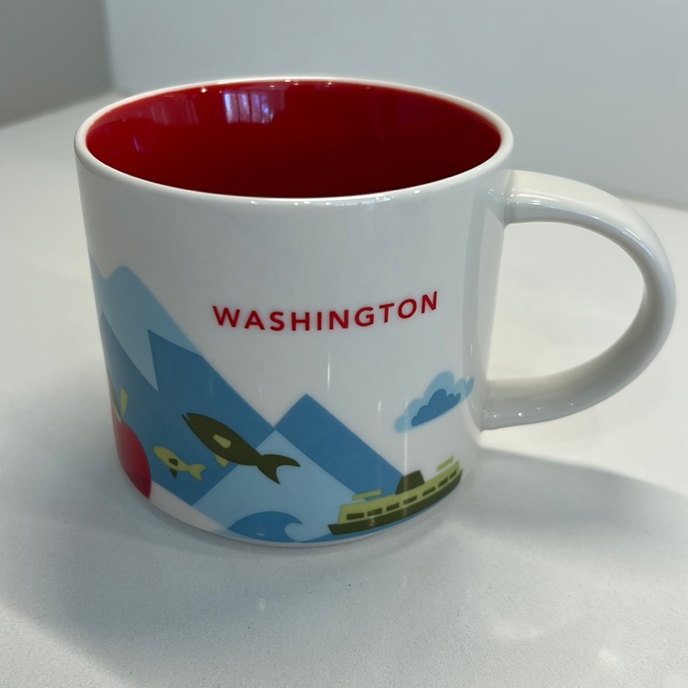 2016 Starbucks You are Here Washington Mug